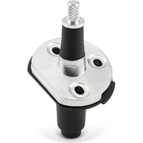 Aerial Antenna Base Mount Fit for Ford F-250 2000-2007 Fit for Ford Excursion 2000-2006 Replace 5C3Z-18936-AA 5C3Z18936AA Black Metal Material