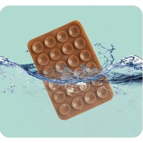 Silicone Suction Cups for Cell Phone Case Adhesive Holding Durable and Easy to Use (Blue)