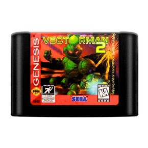 Vectorman 2 16 Bit MD Game Card For Sega Megadrive Genesis Video Game Console Cartridge (Region Free)