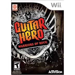 Guitar Hero: Warriors of Rock Stand-Alone Software - Nintendo Wii (Renewed)