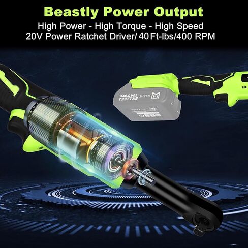 مفتاح ربط بسقاطة كهربائي لاسلكي ممتد 3/8 بوصة، أداة سقاطة لاسلكية طويلة الرقبة 4 بوصة، مفتاح ربط بسقاطة بطارية 20 فولت، 60 نيوتن · م 40 قدم رطل، 400 دورة في الدقيقة، بطاريات 2 × 2.0 أمبير، محول 1/4 بوصة in Kuwait