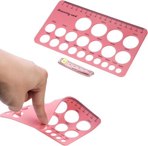 Bettli Silicone Nipple Measuring Ruler Size Measuring Tool Breast Pump Measuring Tool Nipple Ruler in Kuwait