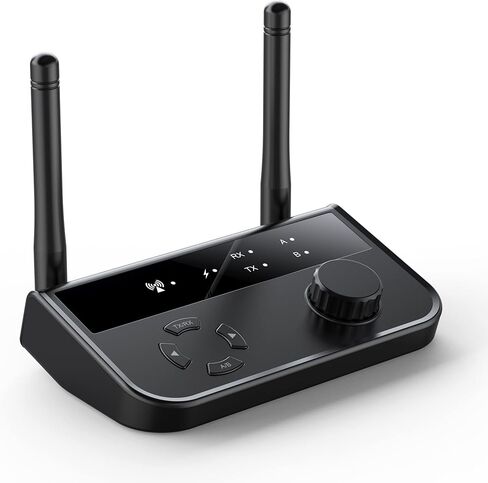 BOLS Bluetooth 5.3 Transmitter-Receiver, Suitable for TV to Wireless Headphones, Low Latency/HD Audio, Family Stereo Support Adapter,Support: A2DP/AVRCP. in Kuwait