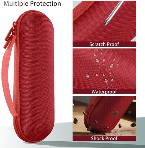 Aenllosi Hard Case for Beats Pill - Speaker Champagne Gold | EVA case construction, Water-resistant design, Dust-resistant design, Case only in Kuwait