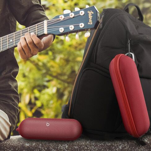 Aenllosi Hard Case for Beats Pill - Speaker Champagne Gold | EVA case construction, Water-resistant design, Dust-resistant design, Case only in Kuwait