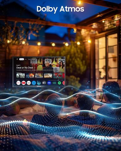 تلفزيون SYLVOX خارجي، تلفزيون ذكي مقاوم للماء مقاس 65 بوصة، تلفزيون شمسي كامل 2000nits، 4K، Dolby Atmos، HDR 10، تلفزيون مقاوم للطقس مع جهاز تحكم عن بعد مساعد صوتي (Pool Pro 2.0، أحدث طراز) in Saudi Arabia