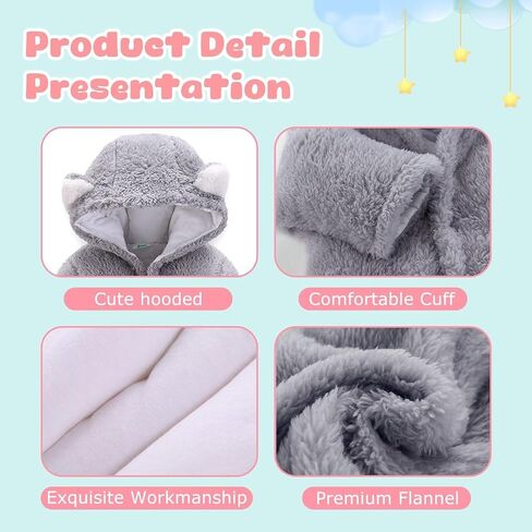 Baby Clothes Winter Snowsuit Cute Bear Suit Newborn Infant Coats Toddler Bodysuits Jumpsuit for Baby Boys Girls in Saudi Arabia