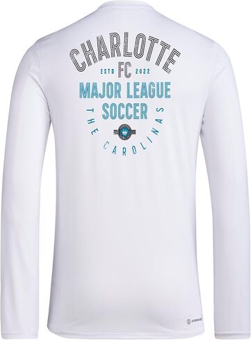 adidas Men's Charlotte Fc Long Sleeve Pre-Game T-Shirt in Saudi Arabia