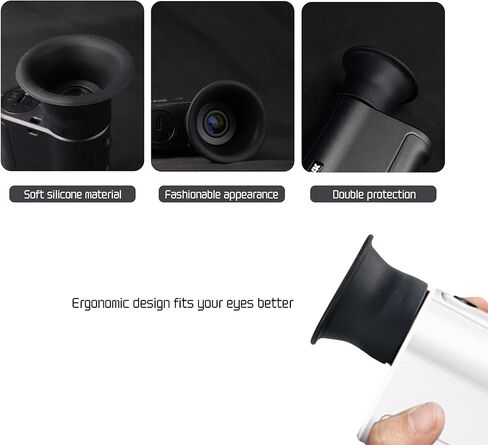 عدسة عينية لحماية غطاء العين من أجل معين منظر محدد للجولف، سيليكون ناعم، مضاد للاهتزاز، مثبت لبوشنيل جوجوجو بلو تيز تيك جارمين فويس كادي نيكون، يناسب معظم محددات نطاق الجولف in Kuwait