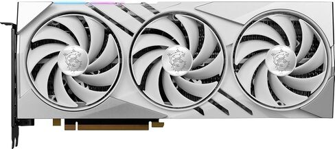 MSI Gaming RTX 4070 Ti Super 16G Gaming X Slim White Graphics Card (NVIDIA RTX 4070 Ti Super, 256-Bit, Extreme Clock: 2685 MHz, 16GB GDRR6X 21 Gbps, HDMI/DP, Ada Lovelace Architecture) in Saudi Arabia