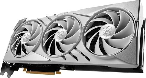 MSI Gaming RTX 4070 Ti Super 16G Gaming X Slim White Graphics Card (NVIDIA RTX 4070 Ti Super, 256-Bit, Extreme Clock: 2685 MHz, 16GB GDRR6X 21 Gbps, HDMI/DP, Ada Lovelace Architecture) in Saudi Arabia