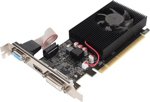 VBESTLIFE GT730 4GB Graphics Card, DDR3, 128bit, PCI Express 3.0 x16, 700/1400MHz, 2560x1600, Low Video Card with HDMI, DVI and VGA Ports, VBESTLIFEnrq38m7gfz in Saudi Arabia