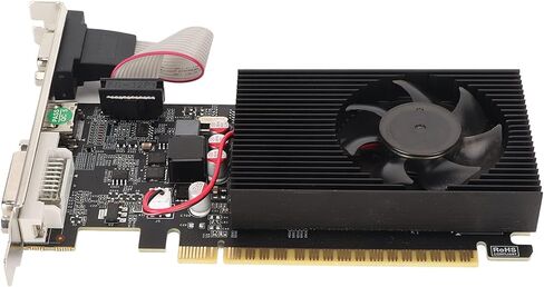 VBESTLIFE GT730 4GB Graphics Card, DDR3, 128bit, PCI Express 3.0 x16, 700/1400MHz, 2560x1600, Low Video Card with HDMI, DVI and VGA Ports, VBESTLIFEnrq38m7gfz in Saudi Arabia