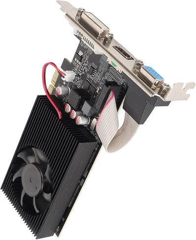 VBESTLIFE GT730 4GB Graphics Card, DDR3, 128bit, PCI Express 3.0 x16, 700/1400MHz, 2560x1600, Low Video Card with HDMI, DVI and VGA Ports, VBESTLIFEnrq38m7gfz in Saudi Arabia