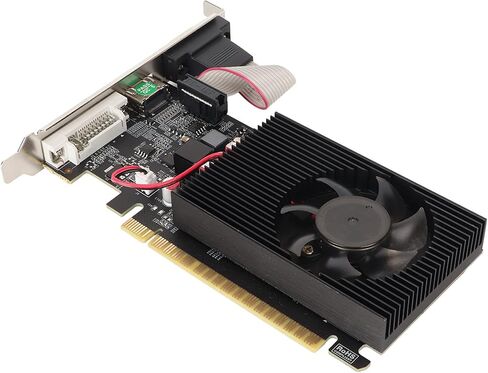 VBESTLIFE GT730 4GB Graphics Card, DDR3, 128bit, PCI Express 3.0 x16, 700/1400MHz, 2560x1600, Low Video Card with HDMI, DVI and VGA Ports, VBESTLIFEnrq38m7gfz in Saudi Arabia