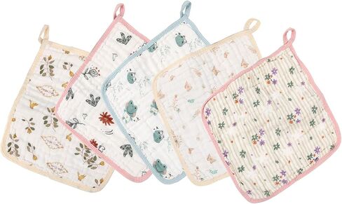 مناشف موسلين للأطفال، مناشف وجه من القطن الطبيعي لحديثي الولادة والكبار، أقمشة غسيل عضوية للأولاد والبنات، أقمشة وجه ماصة، مناديل مبللة للرضع قابلة لإعادة الاستخدام، أقمشة تجشؤ ناعمة للأطفال للبشرة الحساسة in Kuwait