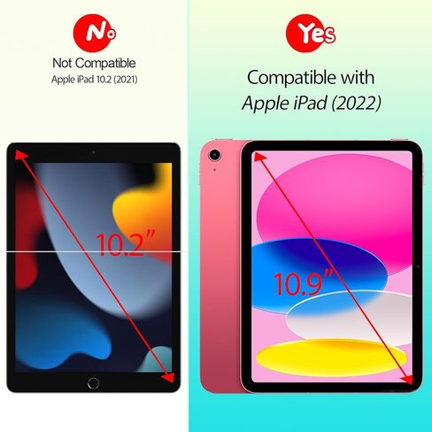 محول رقمي لشاشة اللمس YHX-US لجهاز iPad 10th Gen 2022 A2696 A2757 A2777 10.9 بوصة لوحة استبدال شاشة الكمبيوتر اللوحي مجموعة إصلاح الزجاج الأمامي باللون الأسود مع أداة (بدون شاشة LCD) in Kuwait