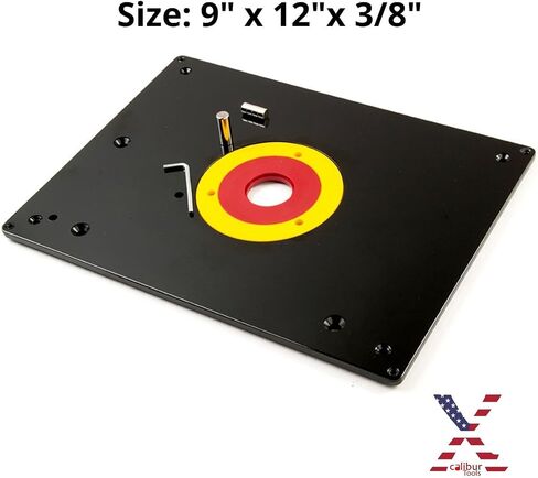 Router Table Insert, Fits Big Horn 18100, Infinity Tools RTT-002, 9" x 12" x 3/8" Inches in Saudi Arabia