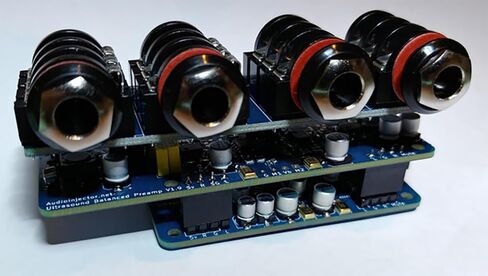 بطاقة صوت احترافية للغاية من Audio Injector لـ Raspberry Pi مع صوت منخفض الكمون in Saudi Arabia