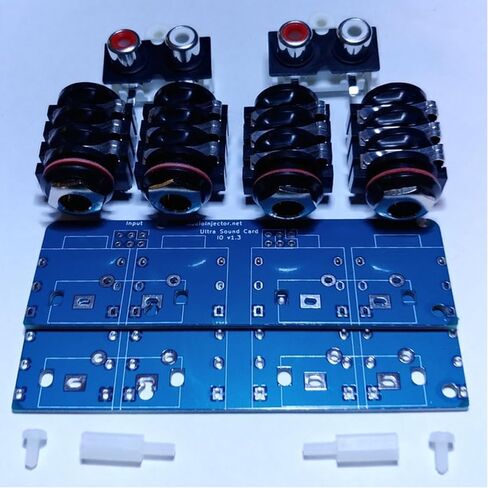 بطاقة صوت احترافية للغاية من Audio Injector لـ Raspberry Pi مع صوت منخفض الكمون in Saudi Arabia