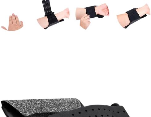 حزام ذراع للجري، حامل ذراع للهاتف الخلوي للمشي، وصالة الألعاب الرياضية، والتمرين، للرجال والنساء، مع أشرطة قابلة للتعديل وجيب بسحاب (رمادي) in Kuwait