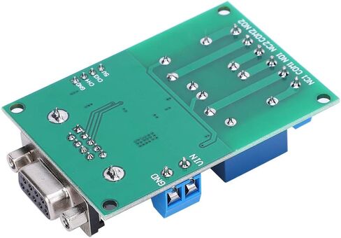 2 قناة وحدة تتابع المنفذ التسلسلي ، RS232 UART بروتوكول DB9 واجهة لوحة توزيع التحكم عن بعد مع دائرة تصفية مكثف in Kuwait