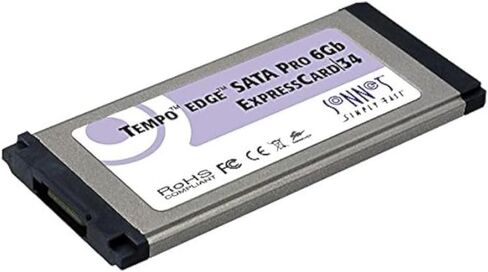 بطاقة SoNNeT Technologies Tempo Edge SATA Pro 6 جيجا بايت بمنفذ واحد in Kuwait