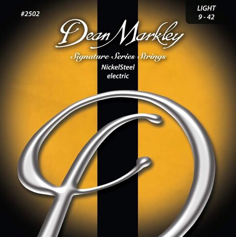 Electric Guitar Strings Nickel Steel Signature 7 String Set. Nickel Wound Guitar Strings Medium, Soft Electric Guitar Strings for a Superior Tone and Sustainability, 11-60, 2505C Medium Gauge in Kuwait