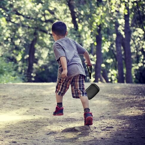 حافظة ALLPRIMO متوافقة مع Yoto Mini + اصنع بطاقتك الخاصة، مشغل صوت بلوتوث بدون شاشة للأولاد والبنات. حامل تخزين وحقيبة تنظيم للملحقات (صندوق فقط) - رمادي in Kuwait