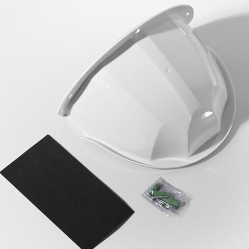 غطاء كاميرا Gadpiparty Universal Sun Rain Shade Camera، 4 قطع من درع كاميرا المراقبة، غطاء حماية علوي لجرس الباب لكاميرا Nest Ring Dome الخارجية in Kuwait