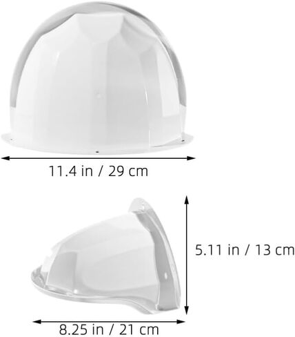 غطاء كاميرا Gadpiparty Universal Sun Rain Shade Camera، 4 قطع من درع كاميرا المراقبة، غطاء حماية علوي لجرس الباب لكاميرا Nest Ring Dome الخارجية in Kuwait