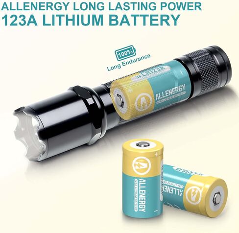 بطارية ليثيوم CR123A 3V CR17345 3 فولت 123A بطاريات 6 عبوات ذات سعة عالية، عمر افتراضي 10 سنوات in Saudi Arabia
