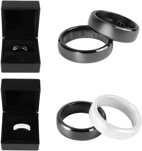 Premium Key Ring for Tesla - Anti-Lost Design, Ceramic RFID Smart Ring Compatible with Models 3 & Models Y All Years（#9） in Kuwait