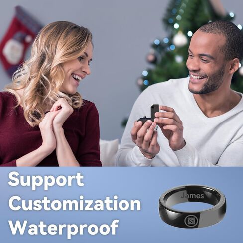 Premium Key Ring for Tesla - Anti-Lost Design, Ceramic RFID Smart Ring Compatible with Models 3 & Models Y All Years（#9） in Kuwait