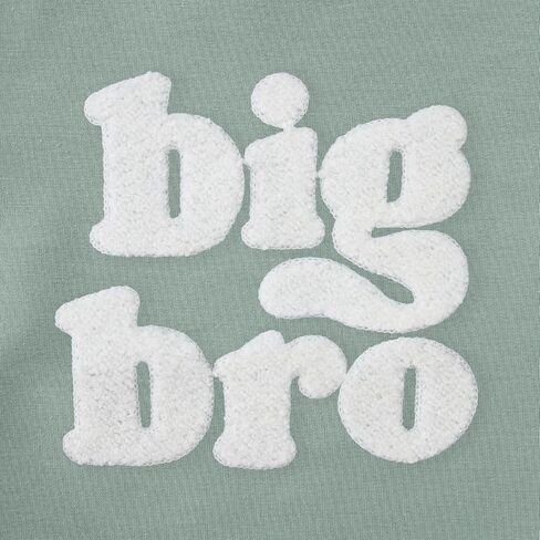 سويت شيرت Big Bro للأطفال الصغار، بلوفر إعلان الأخ الأكبر، بلوفر للأطفال برقبة دائرية وأكمام طويلة، ملابس غير رسمية in Kuwait