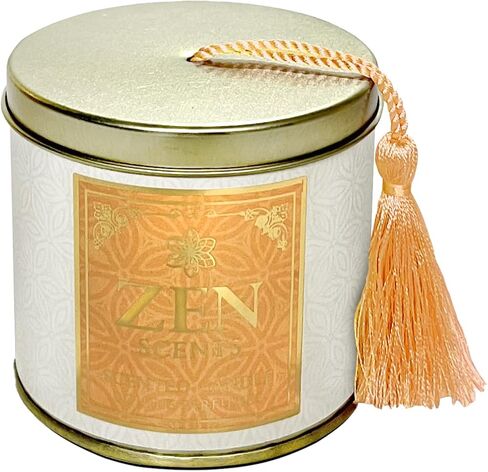 RELAXUS Aromatherapy Soy Candle Set: Perfect Home Scented Candles for Stress Relief, Meditation, Yoga, Spa, and Relaxation, (Fresh Rose & Coconut, 6 Pack) in Saudi Arabia