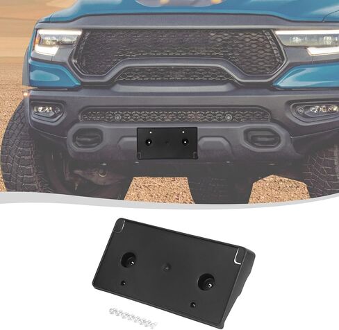 Voodonala for Dodge RAM 1500 2018+ مجموعة تعليق الترخيص الأمامية المتوافقة مع Dodge RAM 1500 2018 2019 2020 2021 2022 2023 2024 (DT Bumper،) in Saudi Arabia