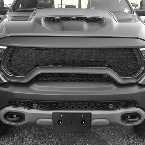 Voodonala for Dodge RAM 1500 2018+ مجموعة تعليق الترخيص الأمامية المتوافقة مع Dodge RAM 1500 2018 2019 2020 2021 2022 2023 2024 (DT Bumper،) in Saudi Arabia