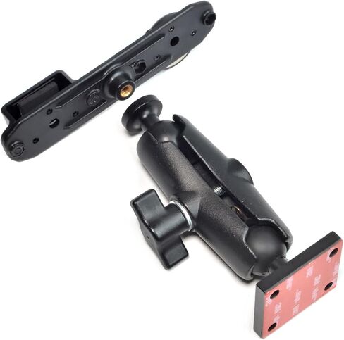 Universal Handheld Radio and CB Mic Holder, with Adhesive Back and Pre Drill Holes with Self-tapping Screw for Baofeng Cobra Quansheng Kenwood Motorola Radio in Saudi Arabia