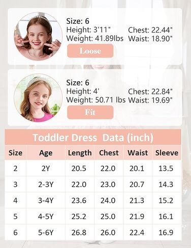 Arshiner Toddler Girls Dresses Long Sleeve Sequin Tulle Dress Formal Princess Party Tutu Dress Size 2-6 in Saudi Arabia