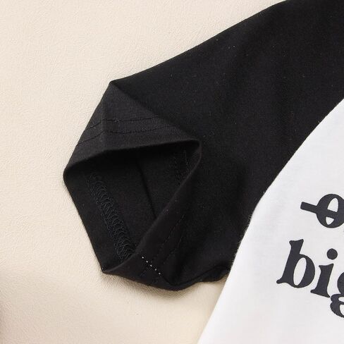 Big Brother Shirt Toddler Boy Only Child Promoted to Big Brother Announcement T-Shirt Kids Raglan Short Sleeve Tees in Kuwait