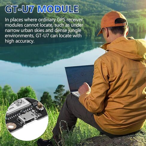 2pcs GT-U7 GPS Module Navigation Satellite Positioning NEO-6M Arduino GPS Receiver Compatible with 51 Microcontroller STM32 Arduino UNO R3 with Antenna High Sensitivity Suitable for Vehicles in Saudi Arabia