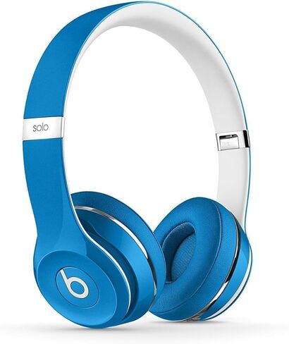 Beats Solo2 - Wired - On-Ear Headphone Luxe Edition - Blue (Renewed Premium) in Saudi Arabia