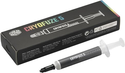 Cooler Master CryoFuze 5 Premium Performance Thermal Paste | 3 Grams | Thermal Compound (for GPU, CPU, Consoles, Laptops Graphics Cards, Heat Sinks) – White in Saudi Arabia