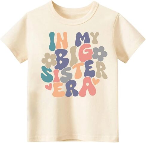 تي شيرت الأخت الكبرى، تي شيرت It's My Big Sister Era، إعلان الأخت الكبرى للفتيات الصغيرات in Kuwait