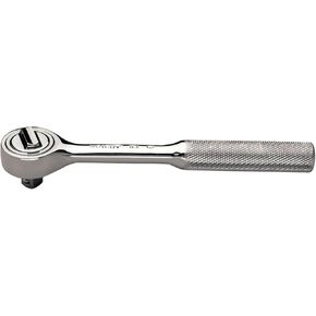 Wright Tool 3426 7" Knurled Grip Ratchet,Silver