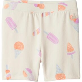 GAP Baby-Girls Bike Shorts Ivory Frost 12-18M