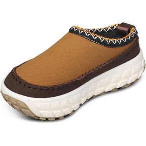 Women's Slippers Fur Lining Ankle Boots Outdoor and Indoor Flatform Sneakers Slippers and Comfy House Shoes for Women