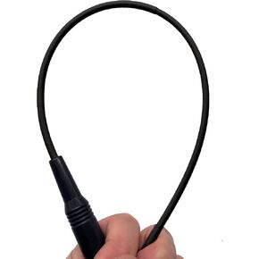 Extended Long Range Flexible Receiver Antenna for Garmin GPS Alpha 100 200 200i Astro 220 320 430，Garmin Alpha Accessories (Black)