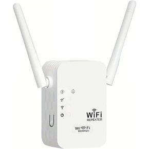 WiFi Extender Signal Booster, 2024 Newest Long Range Internet Booster WiFi Reapeater for Home, 300Mbps WiFi Extender Covers Up to 5000 Sq.ft and 45+ Devices, w/Ethernet Port in Kuwait